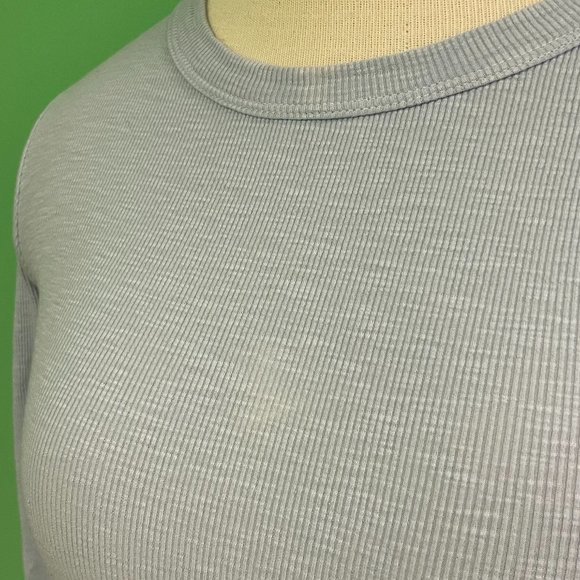 Enza Costa | Silk Knit Long Sleeve Tuck Top - Picture 6 of 11